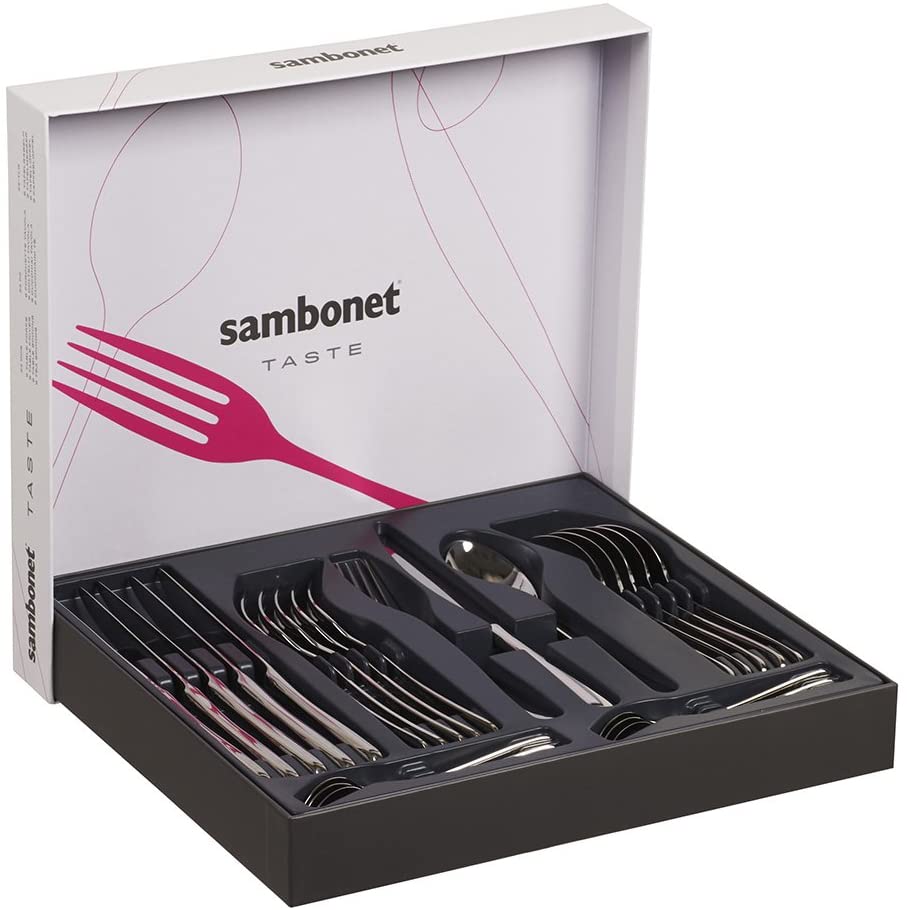 Sambonet Taste Servizio posate 24 pezzi acciaio - Gruppo 3 A.B.D.