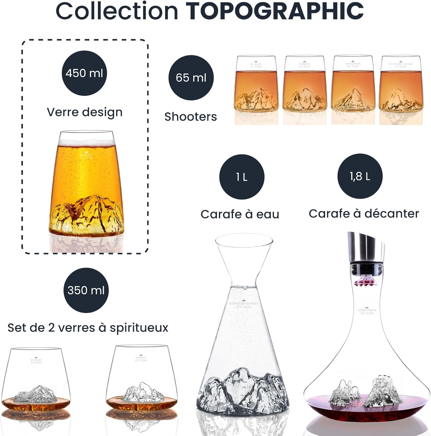 Alaskan Maker Tofane bicchiere da birra o long drink - immagine 7