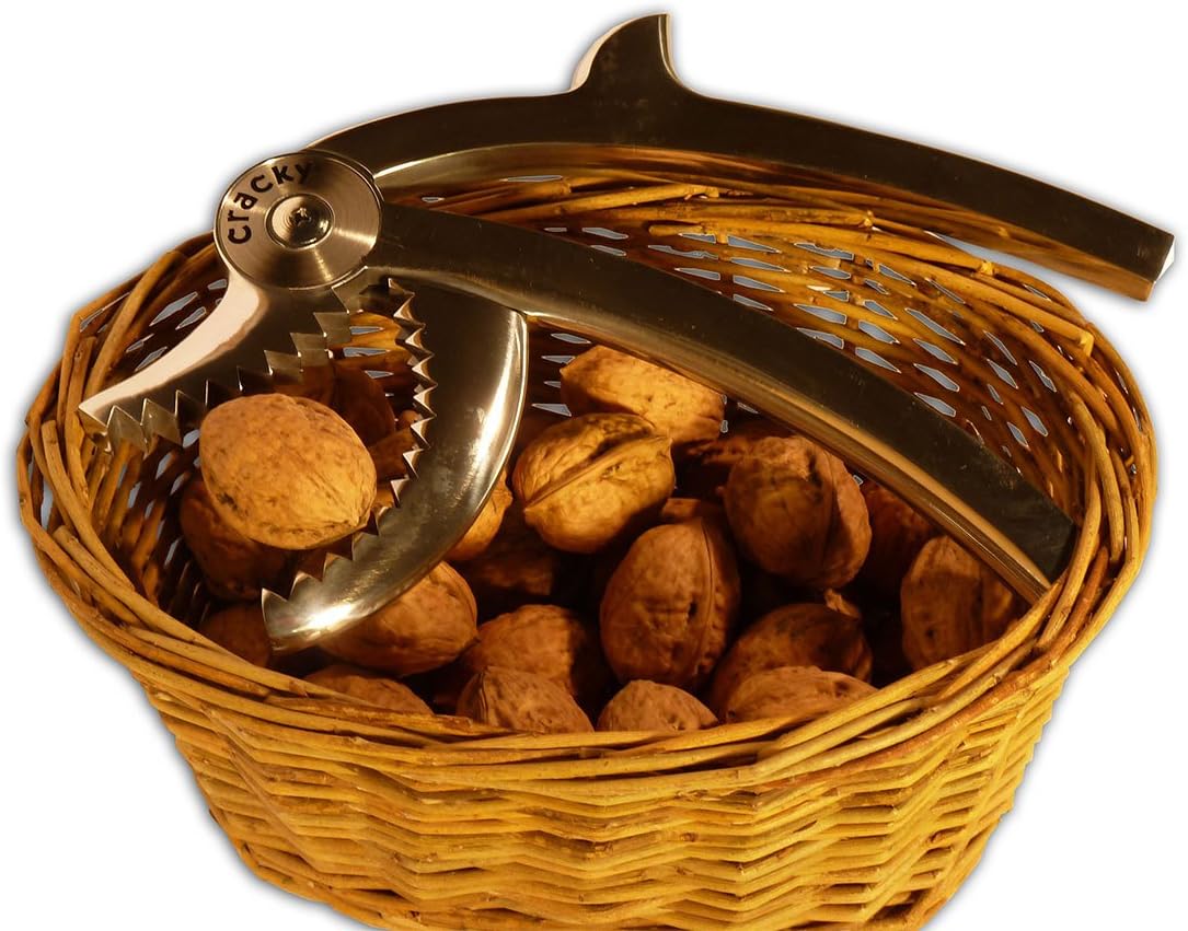 Cilio Cracky Schiaccianoci in alluminio color argento - immagine 2