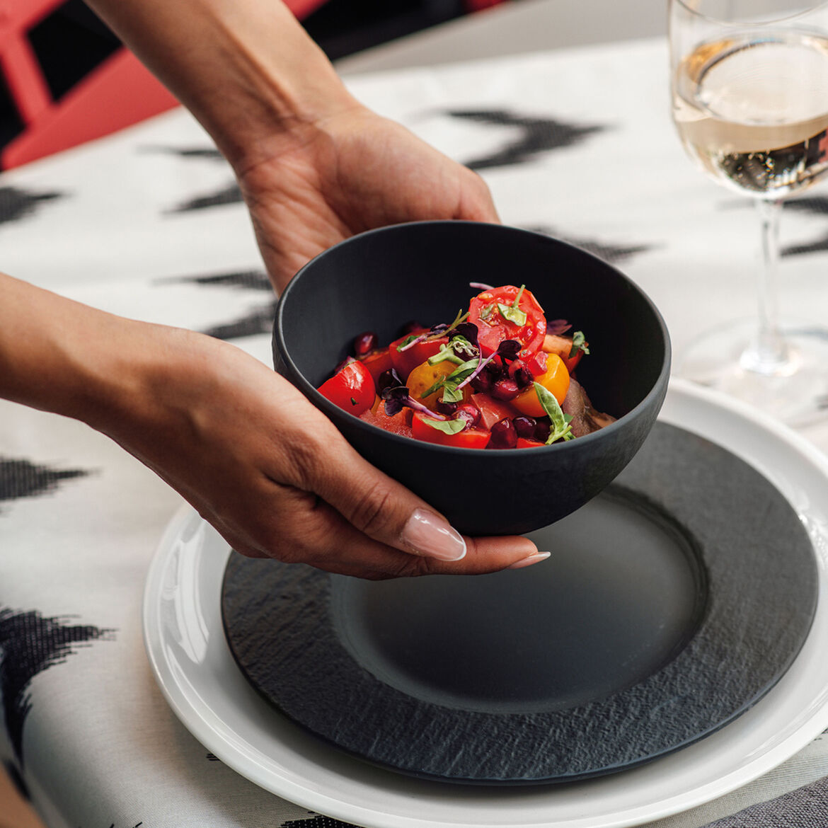Villeroy & Boch Piatti in porcellana Manufacture Rock nero - immagine 32