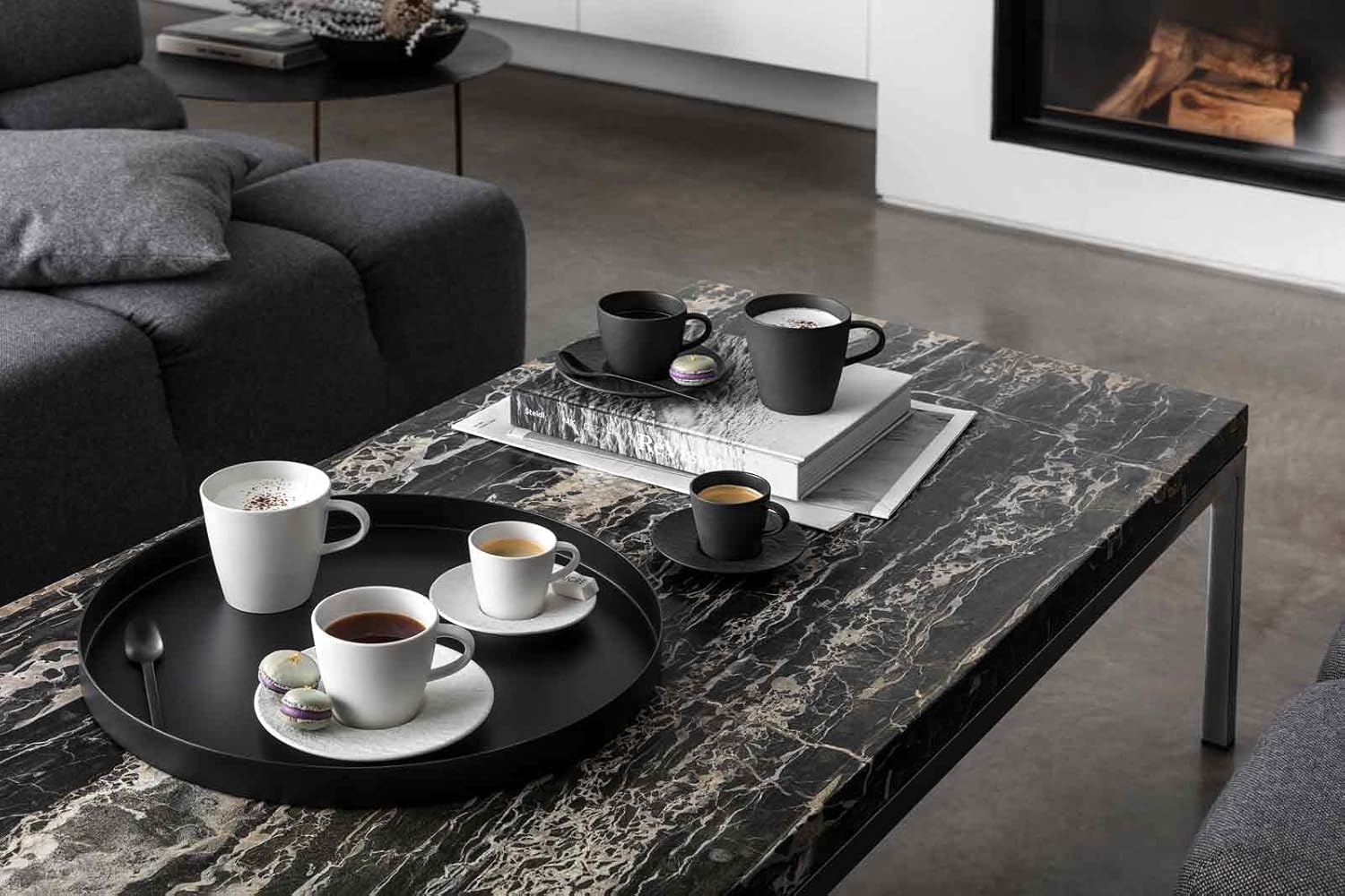 Villeroy & Boch Piatti in porcellana Manufacture Rock nero - immagine 31