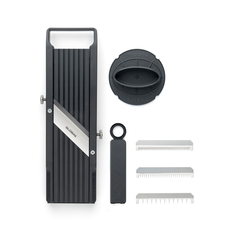 Global Mandolina affettaverdure by Benriner con 3 lame regolabili