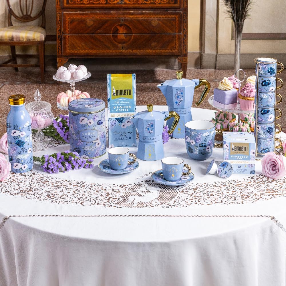 Bialetti Caffettiera Moka Express Bridgerton 3 Tazze - immagine 4