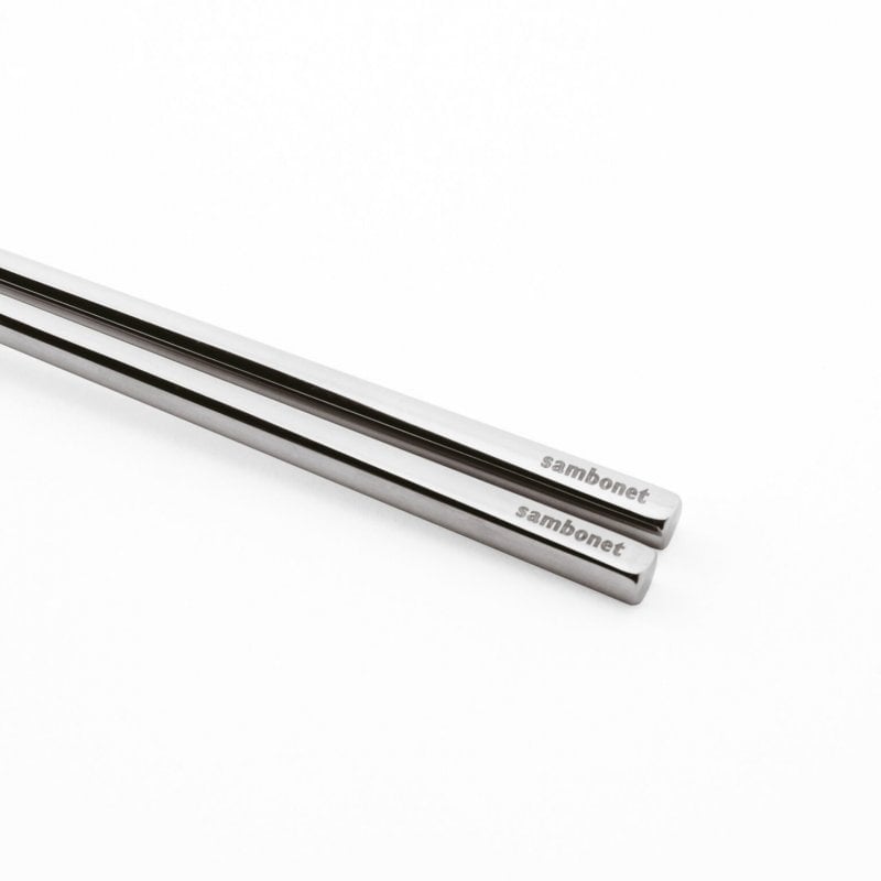 Sambonet Collezione 100 Set Bacchette In acciaio inox lucido - immagine 3