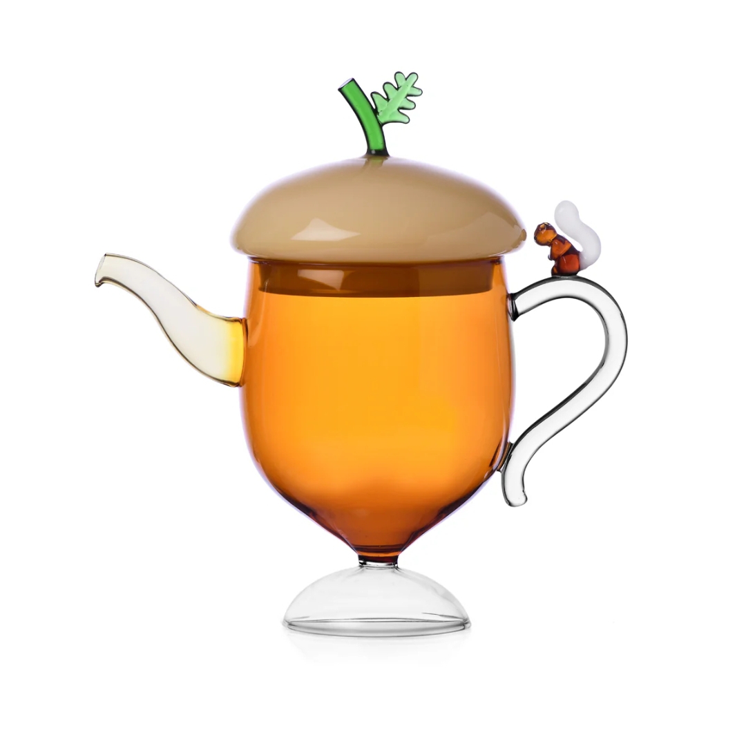 Ichendorf Milano Acorns Teiera a servire Ghianda con coperchio - immagine 2