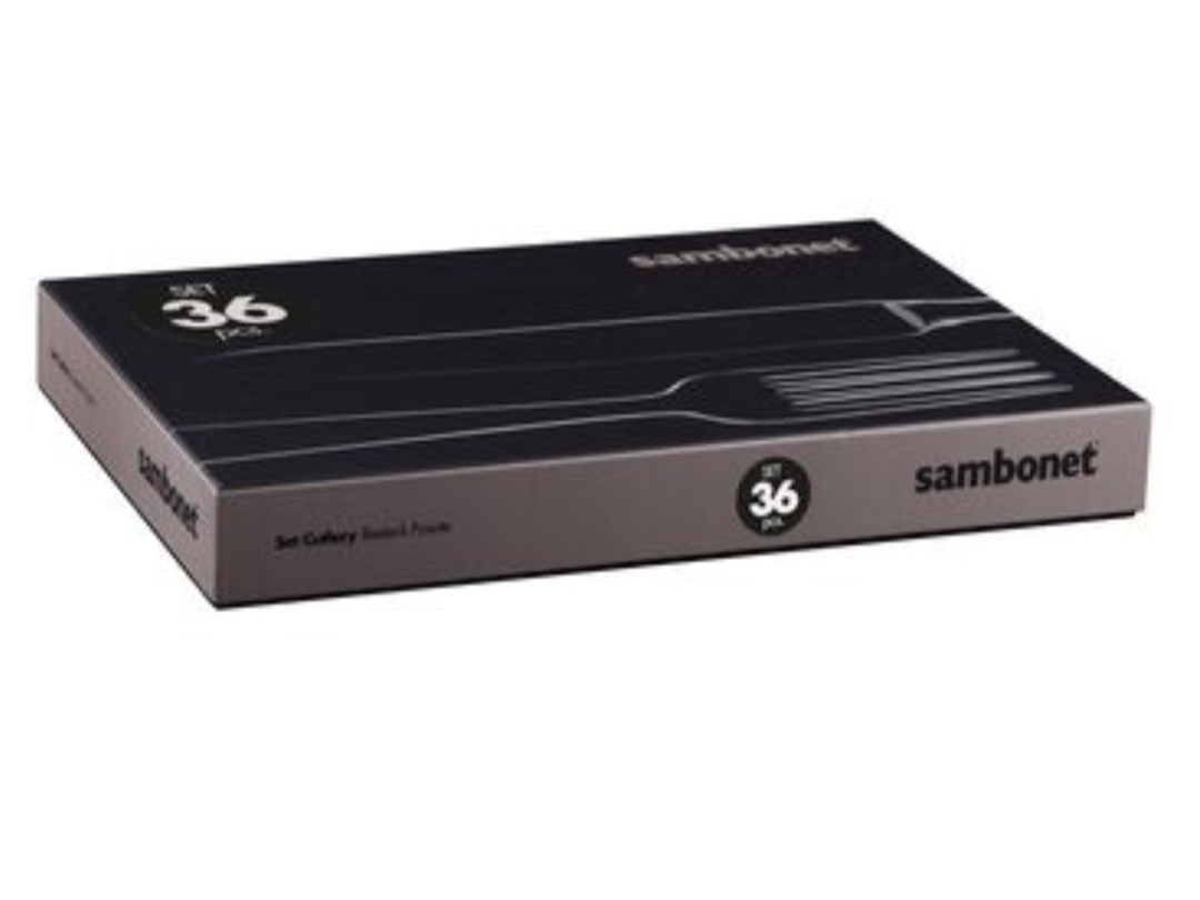 Sambonet Dream servizio posate da tavola 36 pezzi in acciaio inox - immagine 5